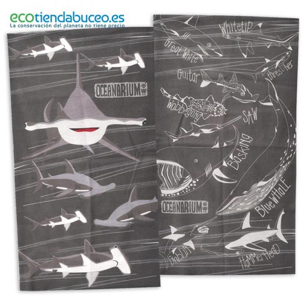 Bandana Tiburón Martillo - ecotiendabuceo Oceanarium