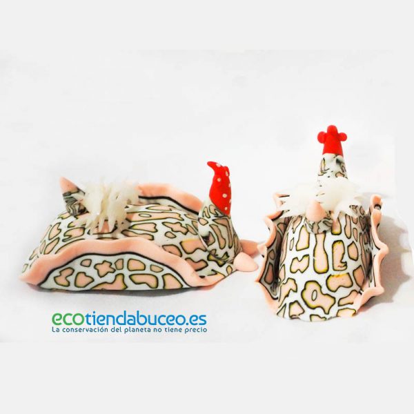 Imán Nudibranquio Psychedelic batwing - ecotiendabuceo Oceanarium