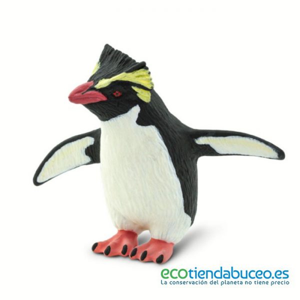 Pingüino Penacho Amarillo de juguete - Safari Ltd.