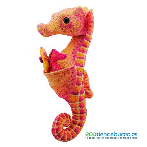 Caballito de Mar con Bebes de Peluche - Wild Republic